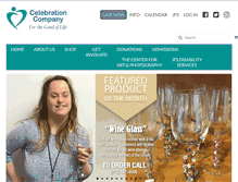 Tablet Screenshot of celebrationcompany.org